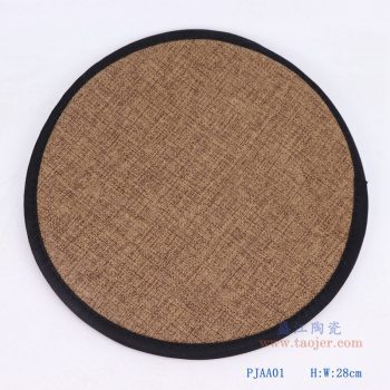 PJAA01-亚麻色凳子坐垫