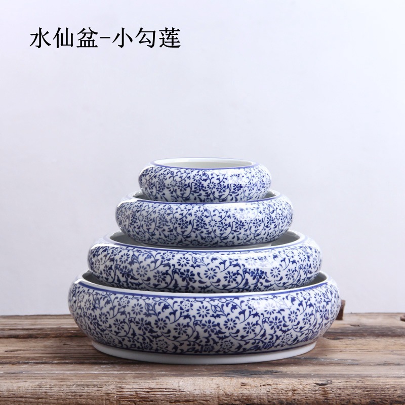 青花系列 这样美的花盆,总有一款适合装点您的家