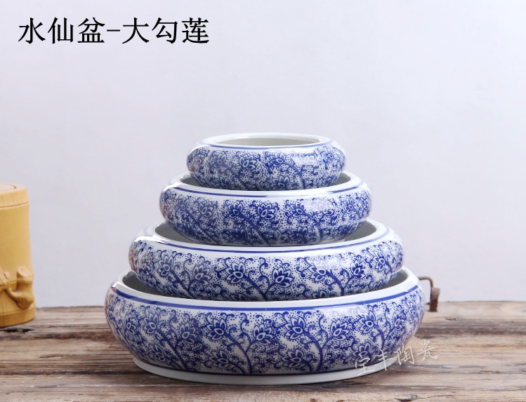 青花系列 这样美的花盆,总有一款适合装点您的家
