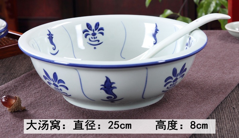 餐具系列新款复古青瓷奎斗系列尺寸介绍
