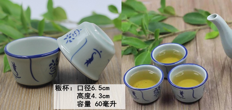 餐具系列新款复古青瓷奎斗系列尺寸介绍