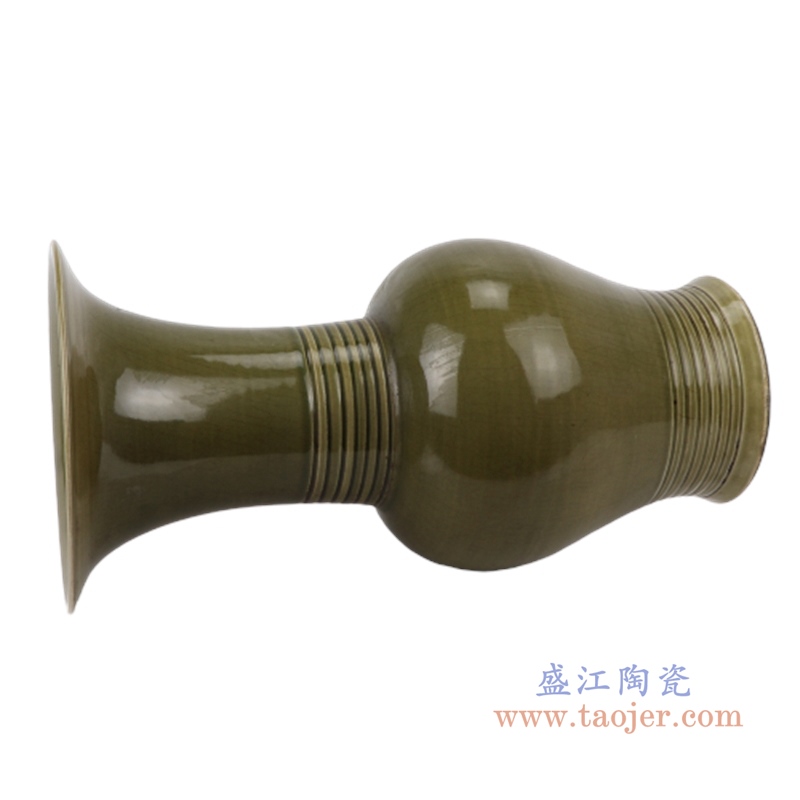 古典末釉赏瓶梅瓶手工颜色釉坛罐子仿古做旧瓷器