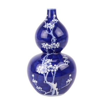 RYWG16 青花冰梅葫芦瓶