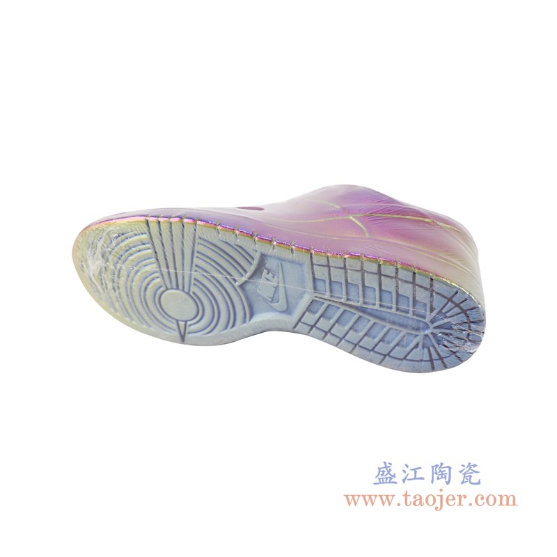 RZQU04 颜色釉雕刻彩色耐克鞋子底部