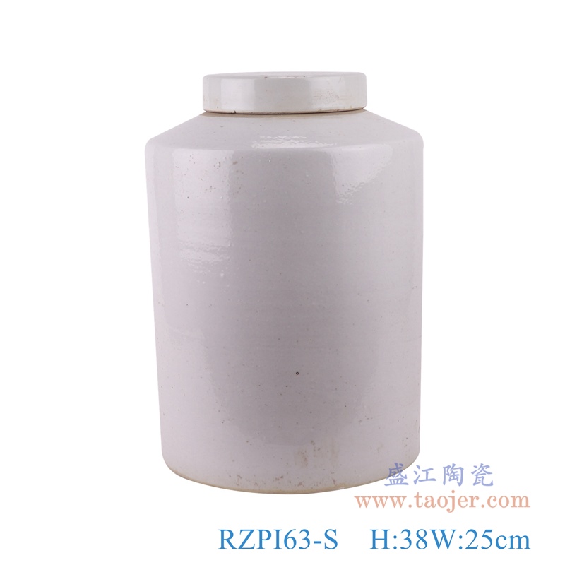 RZPI63-S纯白色小号储蓄茶叶罐