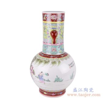 工艺品珐琅瓷摆件花瓶| 景德镇盛江陶瓷有限公司