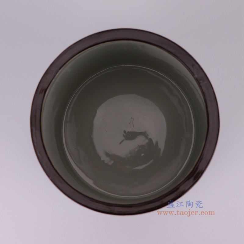 青花缠枝喜字纹笔筒,产品编号:RXAF01-B 产品尺寸(单位cm): 高18.4直径19口径底径重量2.2KG