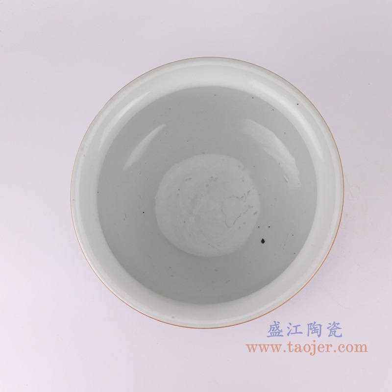 青花龙纹香炉,产品编号:RZUL13-C 产品尺寸(单位cm): 高15.3直径25口径底径重量2.3KG
