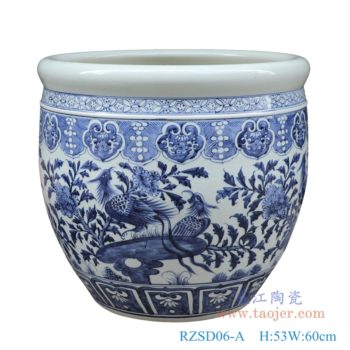RZSD06-A       产品尺寸(单位cm):  高：53直径：60口径：57底径：37重量：KG