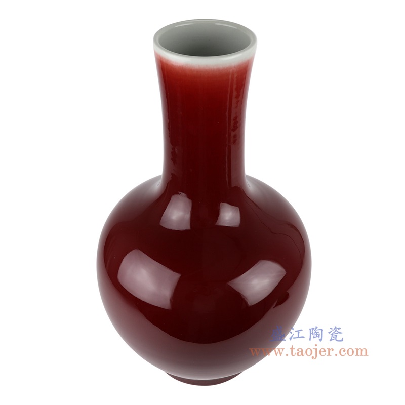 郎红天球瓶,产品编号:RXAM03 产品尺寸(单位cm): 高48.8直径28.2口径底径14.3重量7.4KG