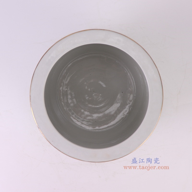 粉彩绿底凤凰花鸟笔筒笔洗小缸,产品编号:RZFA30 产品尺寸(单位cm): 高14.5直径18口径底径重量1.55KG
