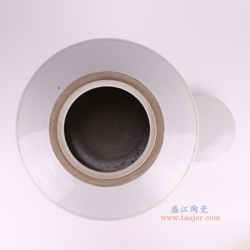 白色直筒茶叶罐,产品编号:RZPI80 产品尺寸(单位cm): 高38直径27口径底径重量9.7KG