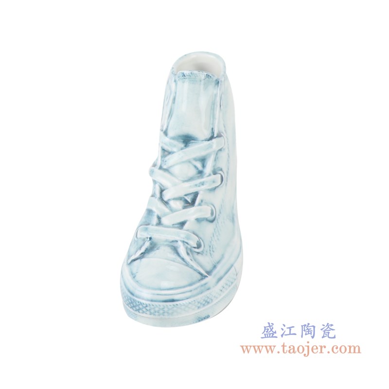 颜色釉雕刻牛仔纹直筒小号鞋子;产品编号:RZQU06 产品尺寸(单位cm): 高:10.5直径:15.7口径:底径:重量:0.25KG