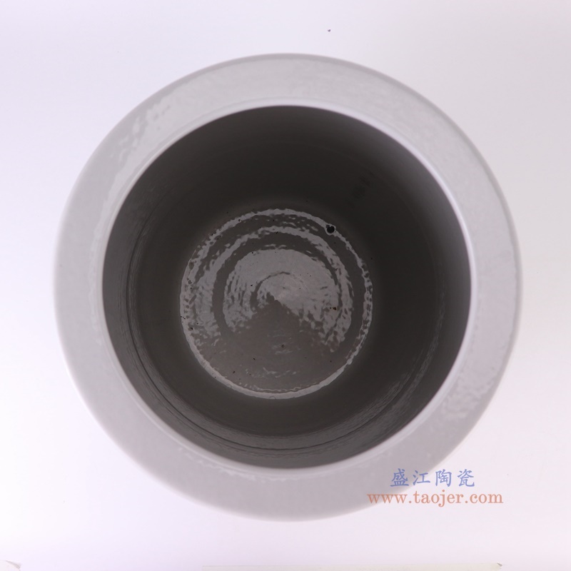 窑变粉彩荷花箭筒伞筒直筒缸,产品编号:RZTH03 产品尺寸(单位cm): 高44.5直径28.3口径底径重量11.35KG