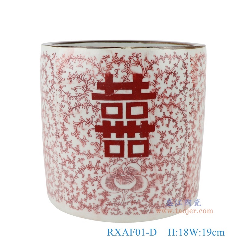 ，产品编号：RXAF01-D       产品尺寸(单位cm):  高18直径18.9口径底径重量1.8KG