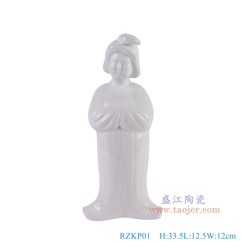 RZKP01纯白仕女雕塑