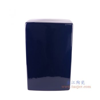 RYIR141 深蓝四方凳子 高45直径31.3重量12.75KG