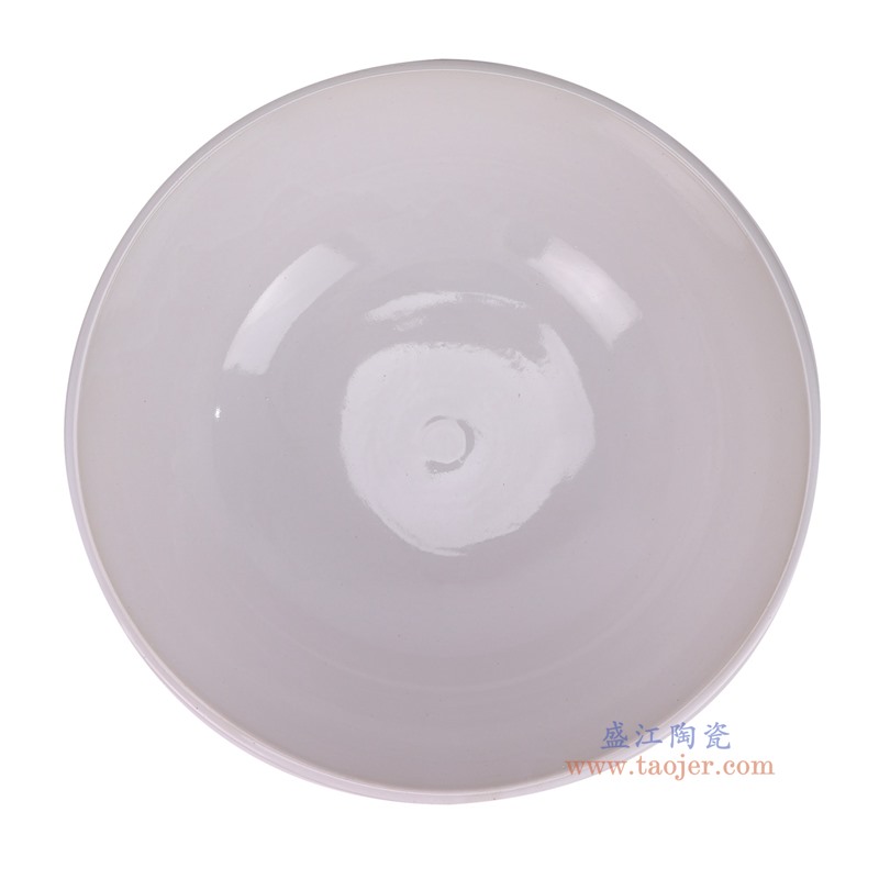 RXCE-BW65328青花蓝底缠枝莲大碗顶部图