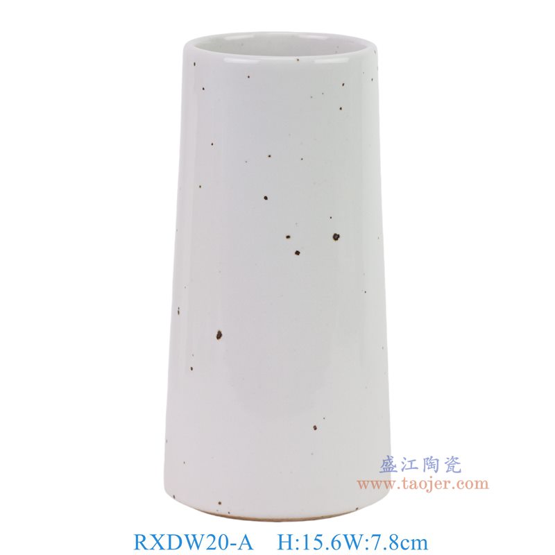 RXDW20-A 白色直筒花瓶   