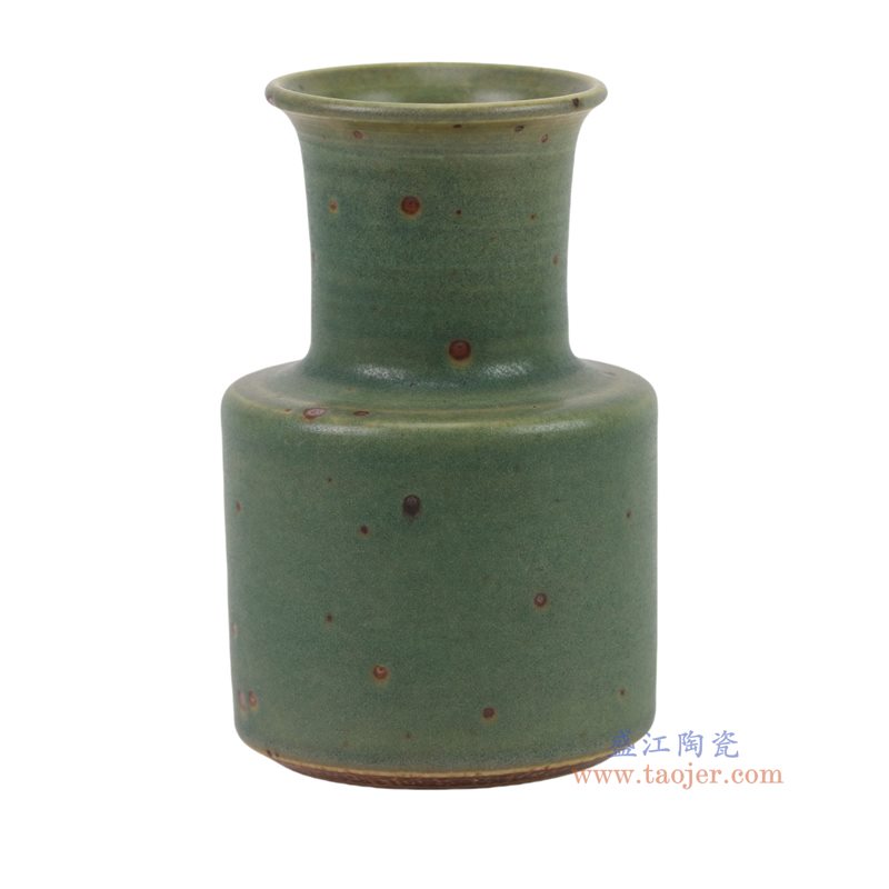RXDW41-A 茶绿色花瓶   