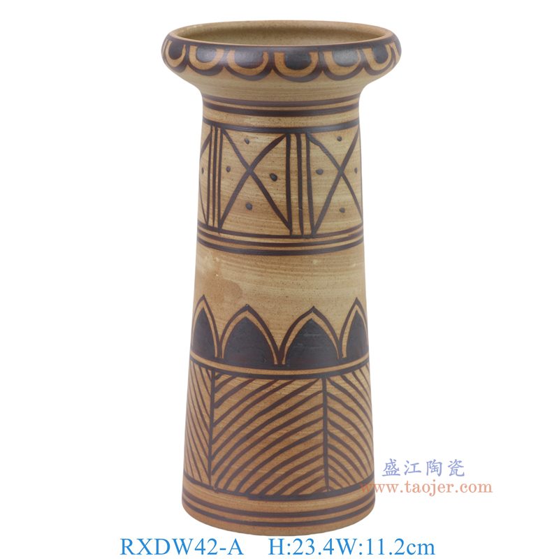 RXDW42-A 仰韶文化彩陶花瓶   