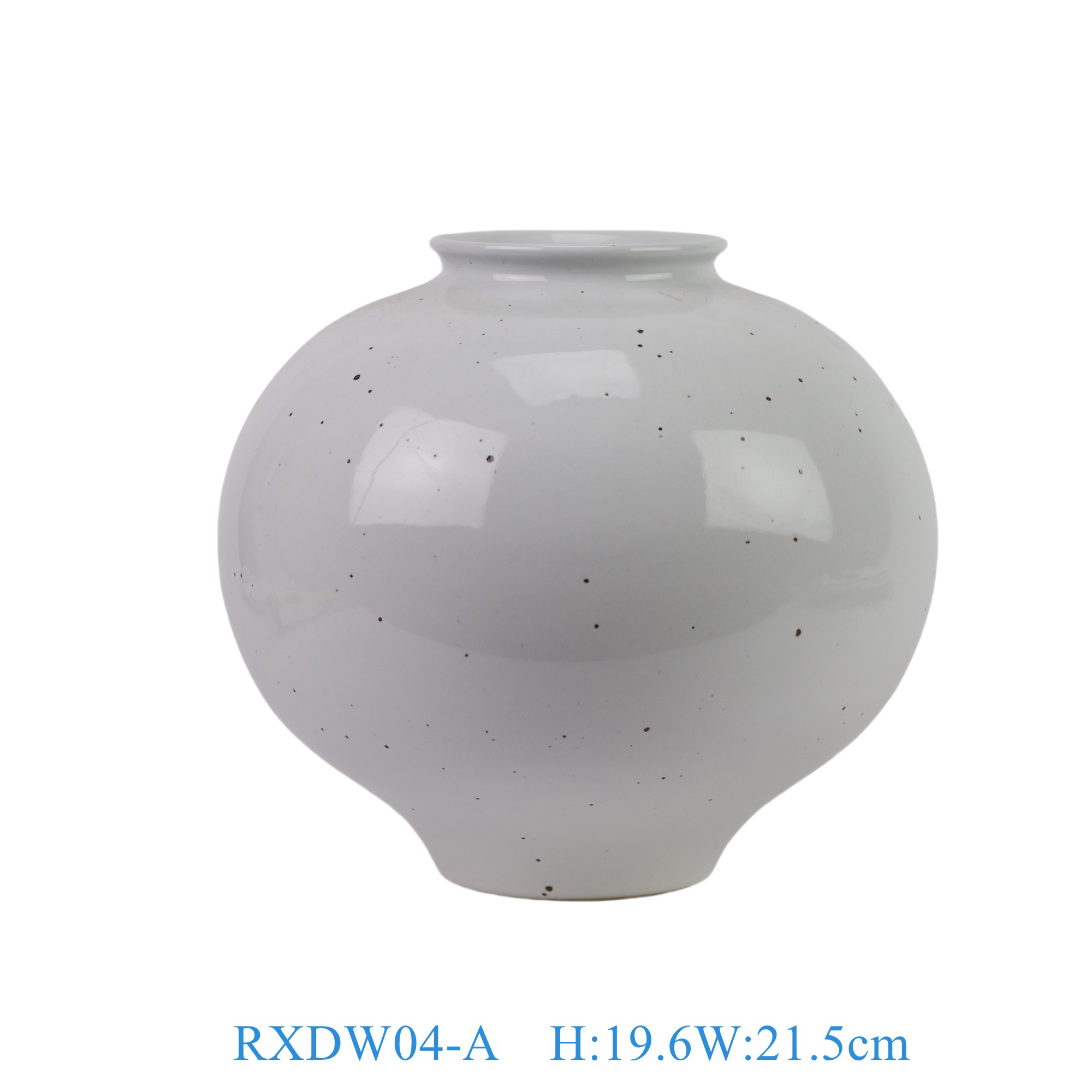 RXDW04-A 白色圆罐花瓶