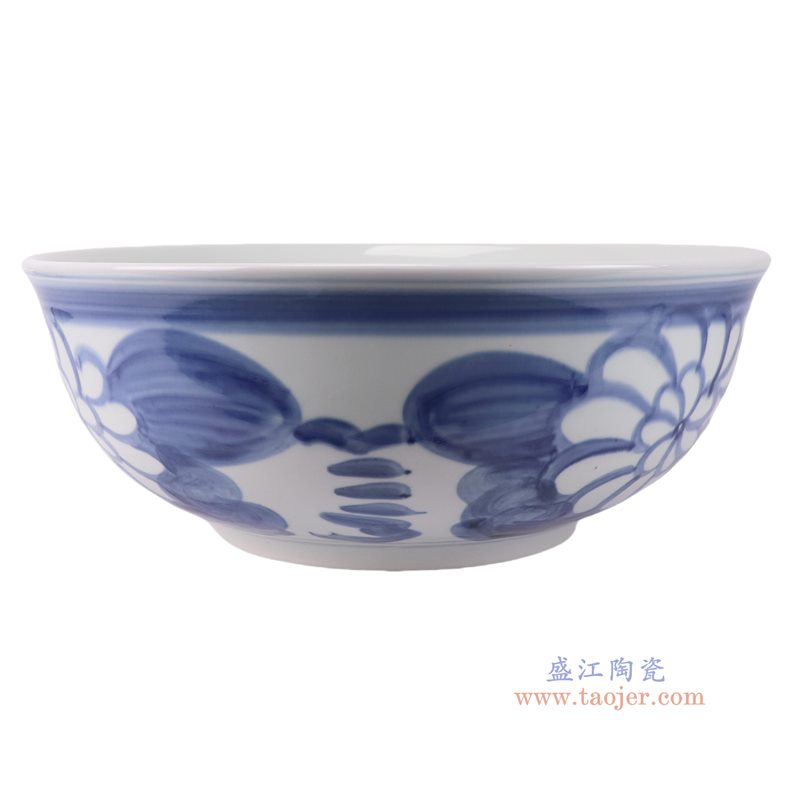 RZPI108-A 青花太阳花台盆   