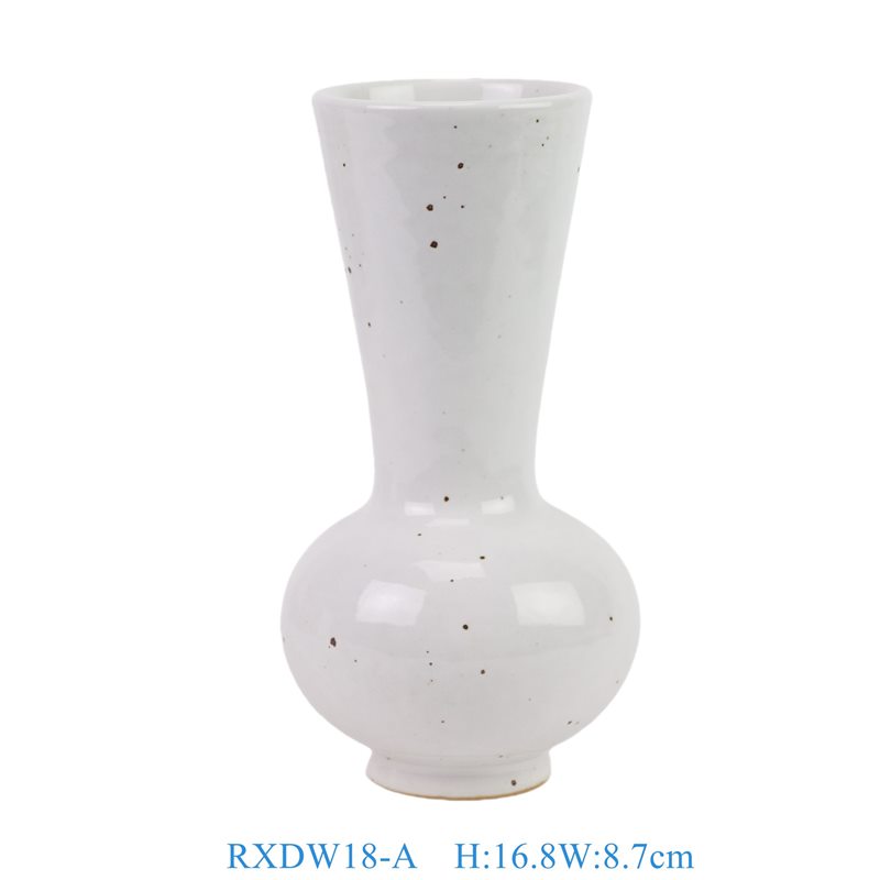 RXDW18-A 白色大口长颈瓶  