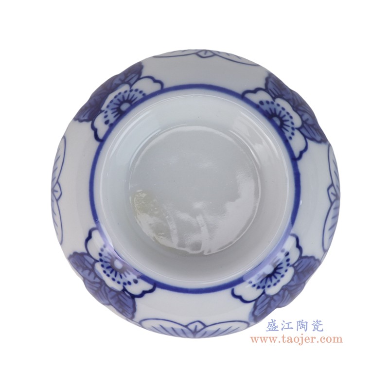 RXCD44-P青花花叶纹烛台
