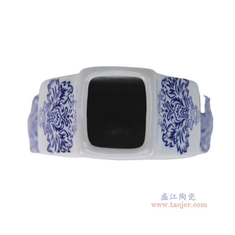 RXCD41-A青花四方扁肚葫芦瓶