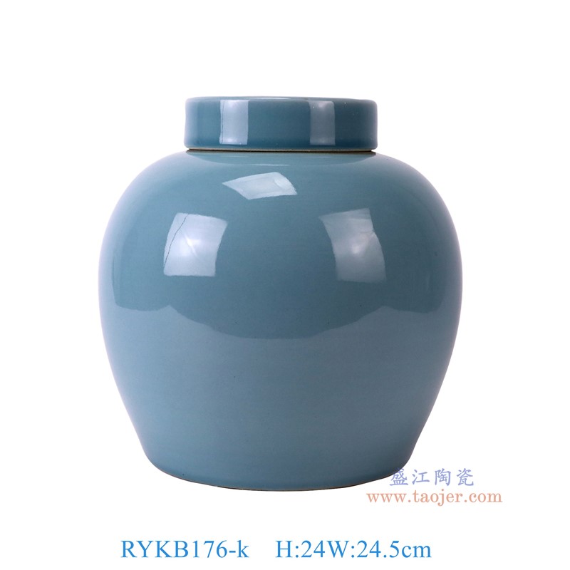 RYKB176-k蓝色明罐平顶罐