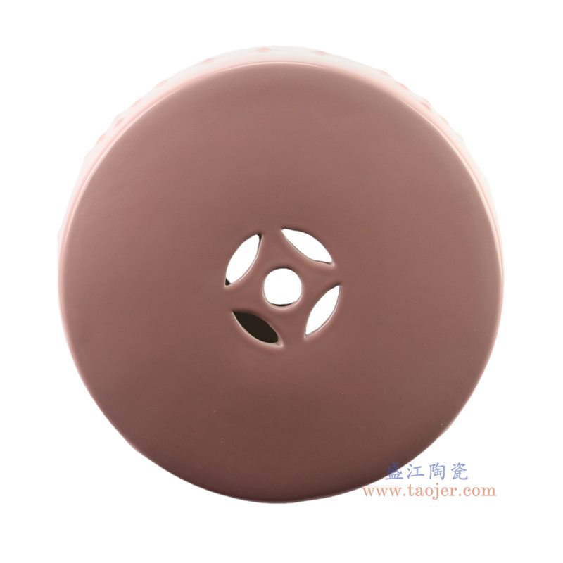 RYIR130-L   粉色鼓凳凉墩圆凳子