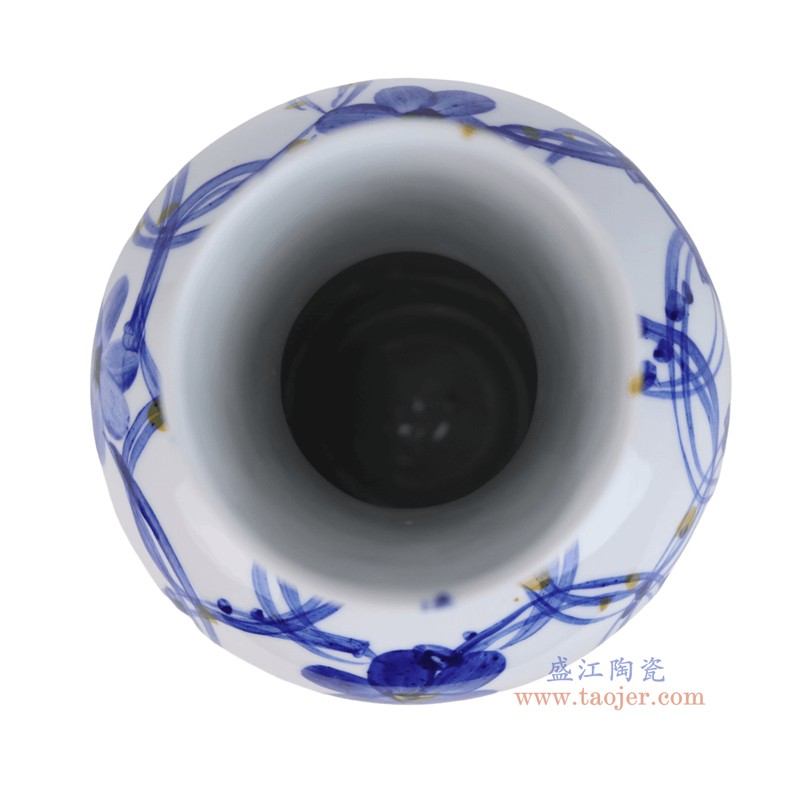 RZUF101-D   青花花叶纹花瓶