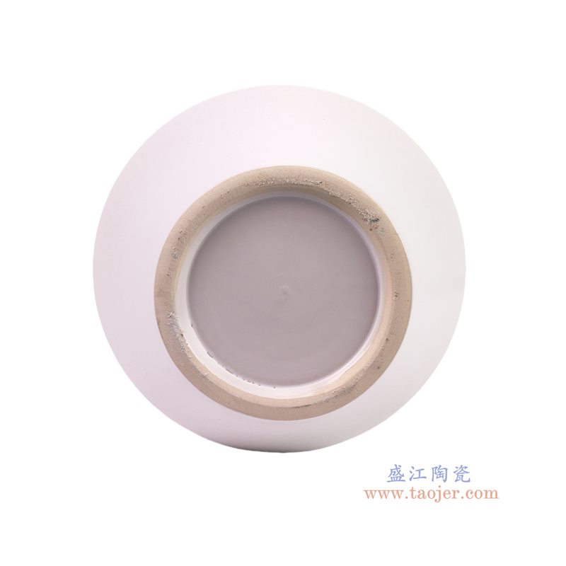 RZJX15-A 新彩花蝶纹福桶瓶
