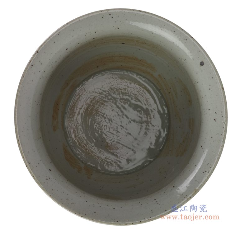RZFB52-A   脚踩泥青花龙纹缸水浅香炉