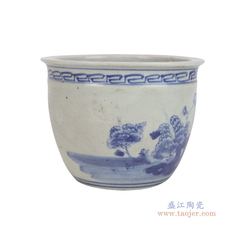 RZKT51-B青花花鸟小缸