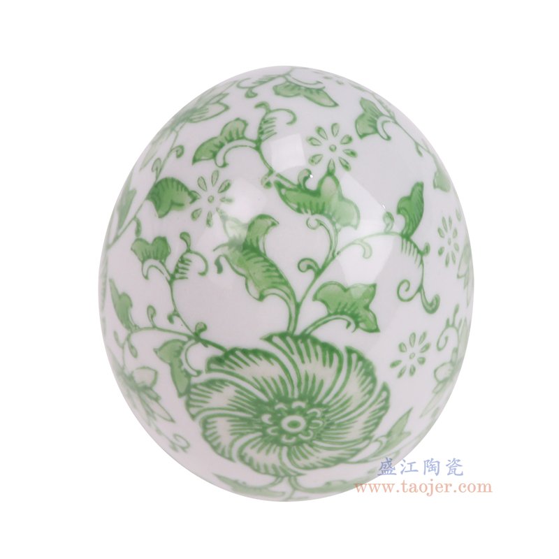RZTo95-E 绿色花叶纹鸡蛋
