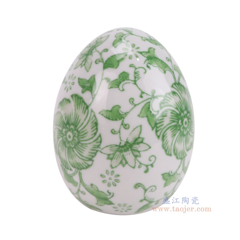 RZTo95-E 绿色花叶纹鸡蛋