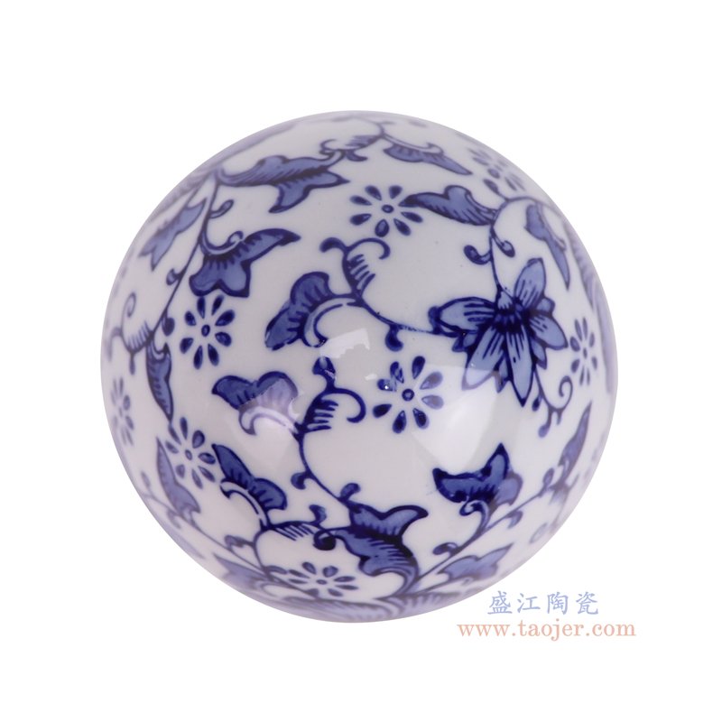 RZTo95-C  青花花叶纹鸡蛋