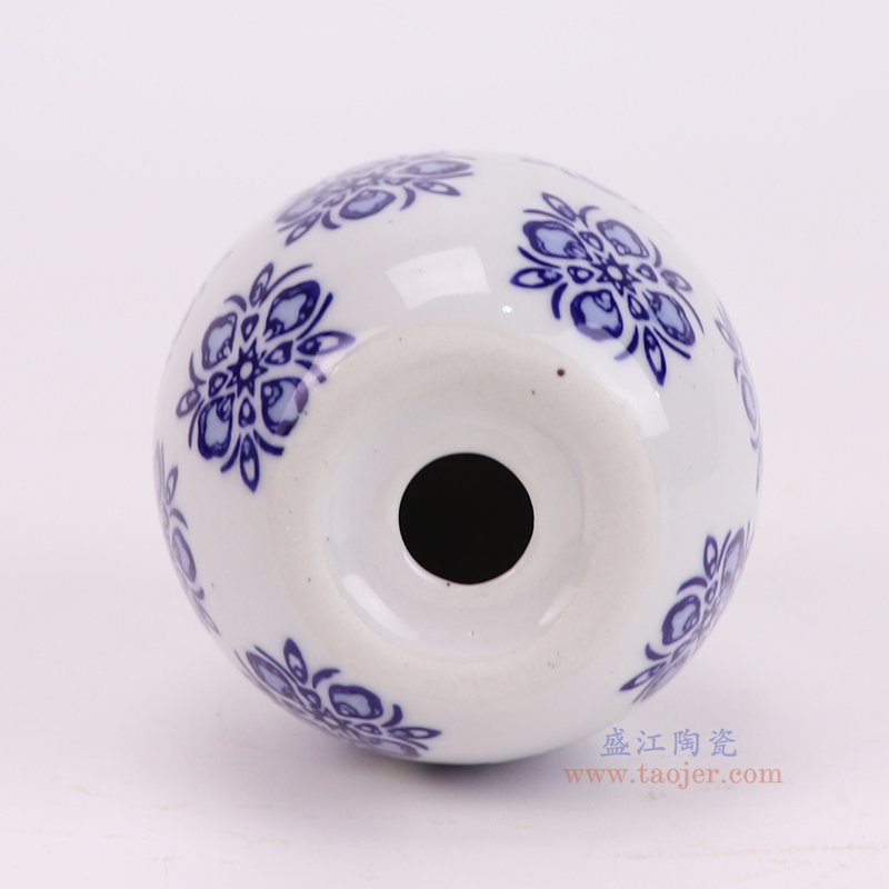 RZTo95-B 青花花卉纹鸡蛋