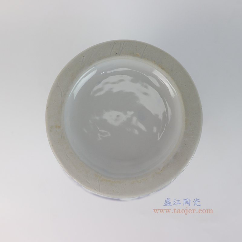 RZTO87-A 青花鱼纹双耳瓶 
