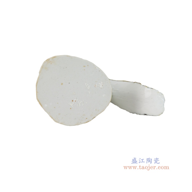  RZSM03-A  窑变白鸦小鸟雕塑       