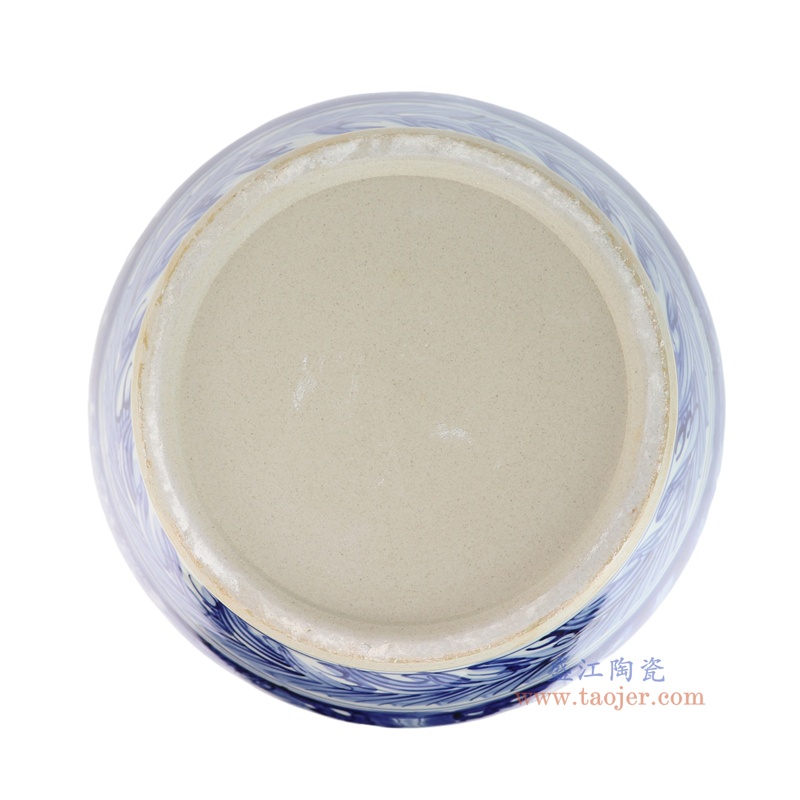 RZSC70-A-S    青花八仙人物狮耳大缸   