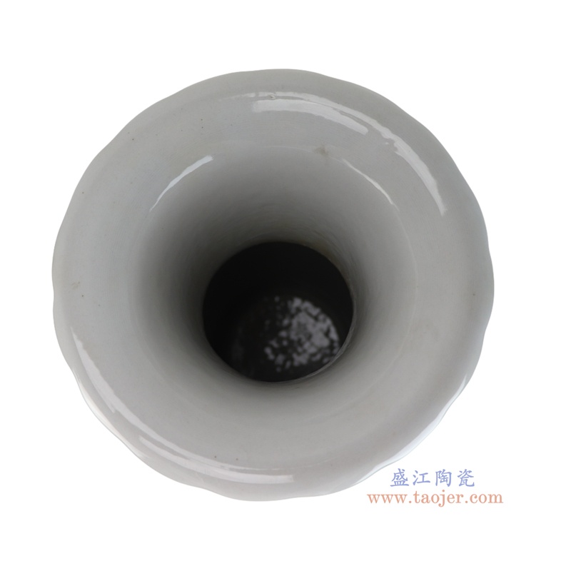 RZSY30-D     粉彩黄底八仙人物双耳花瓶   