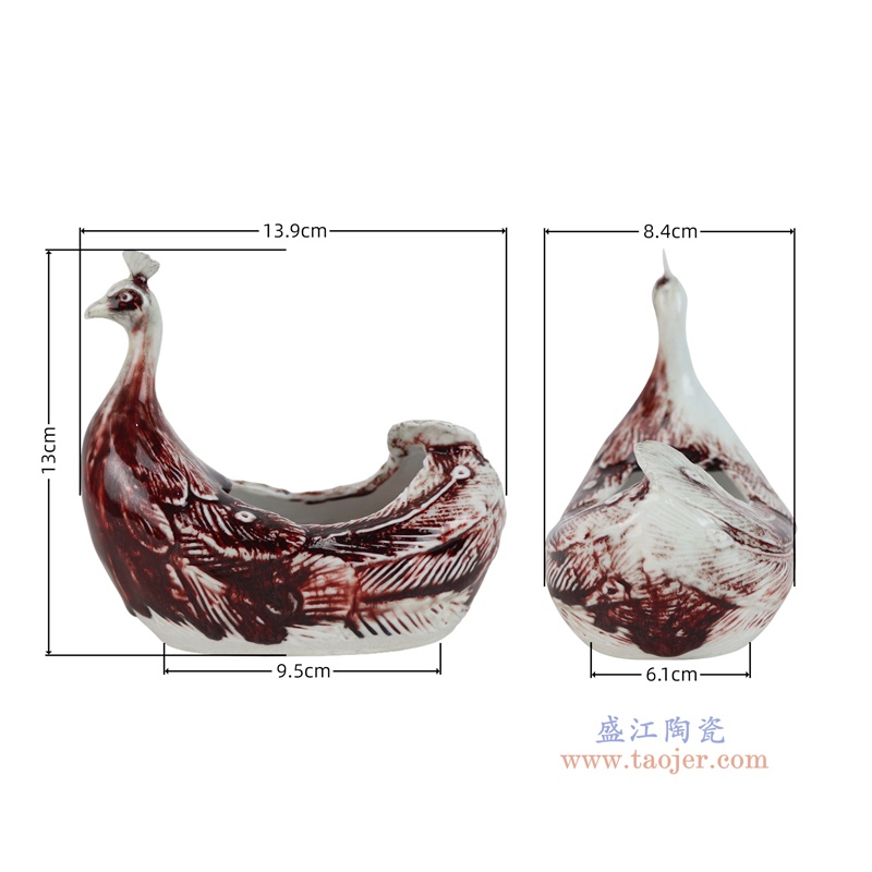 RZSM02-A     郎红孔雀雕塑   