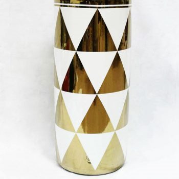RZKA171038_现代几何图形花瓶摆件 家居装饰陶瓷花瓶 简约风格