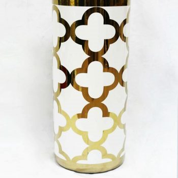 RZKA171044_几何花纹现代装饰风格花瓶 家居装饰摆件 简约风格