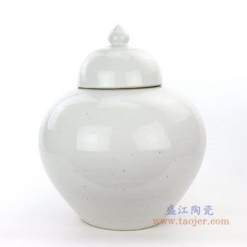 RZPI05-B 景德镇陶瓷 仿古做旧高温单色储物罐大