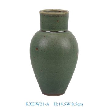RXDW21-A 茶绿色花瓶
