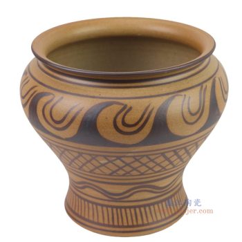 RXDW44-A 仰韶文化彩陶大口花瓶